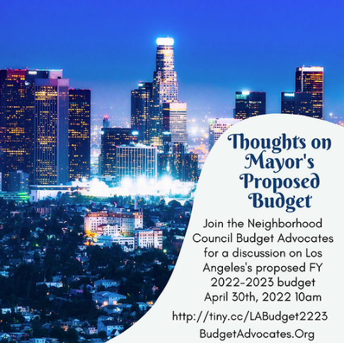 Mayor’s Budget Proposal Town Hall