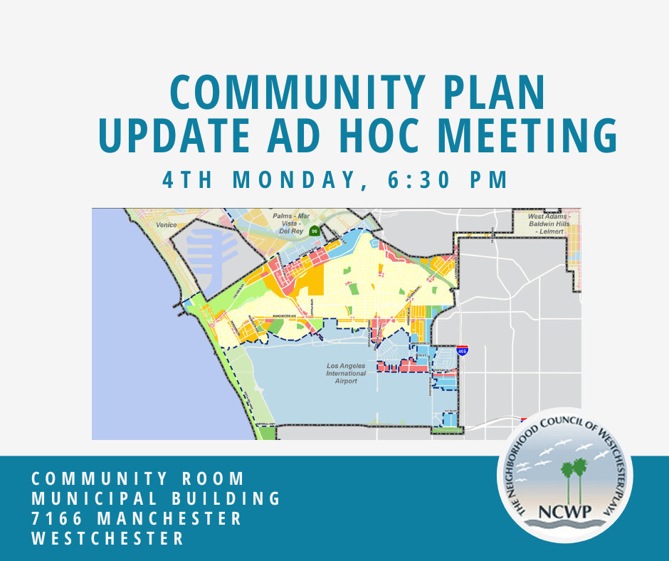 Community Plan Update Ad Hoc Meeting