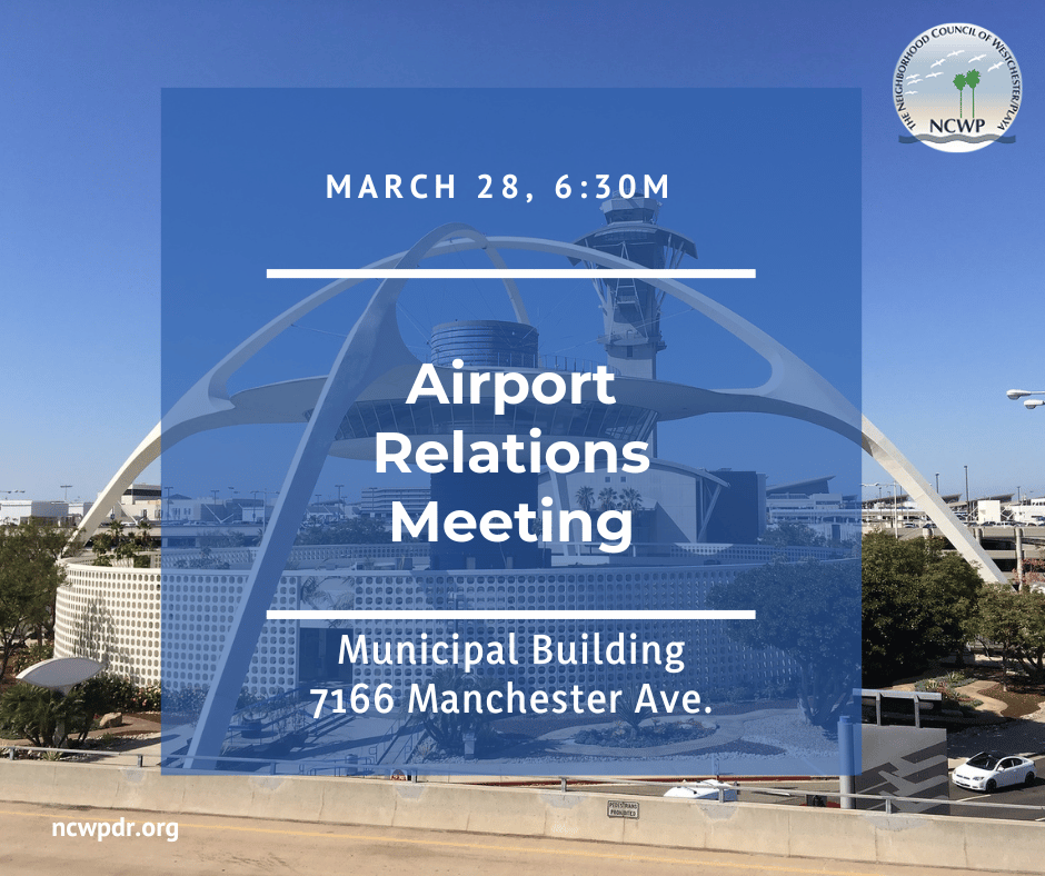 NCWP Airport Relations Meeting