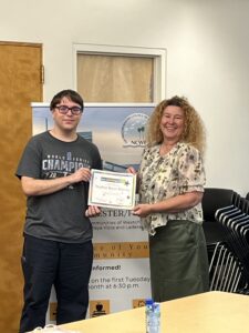 Stephan Baum-Harvey with Paula Gerez