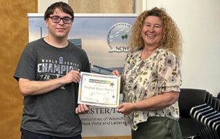 Stephan Baum-Harvey with Paula Gerez