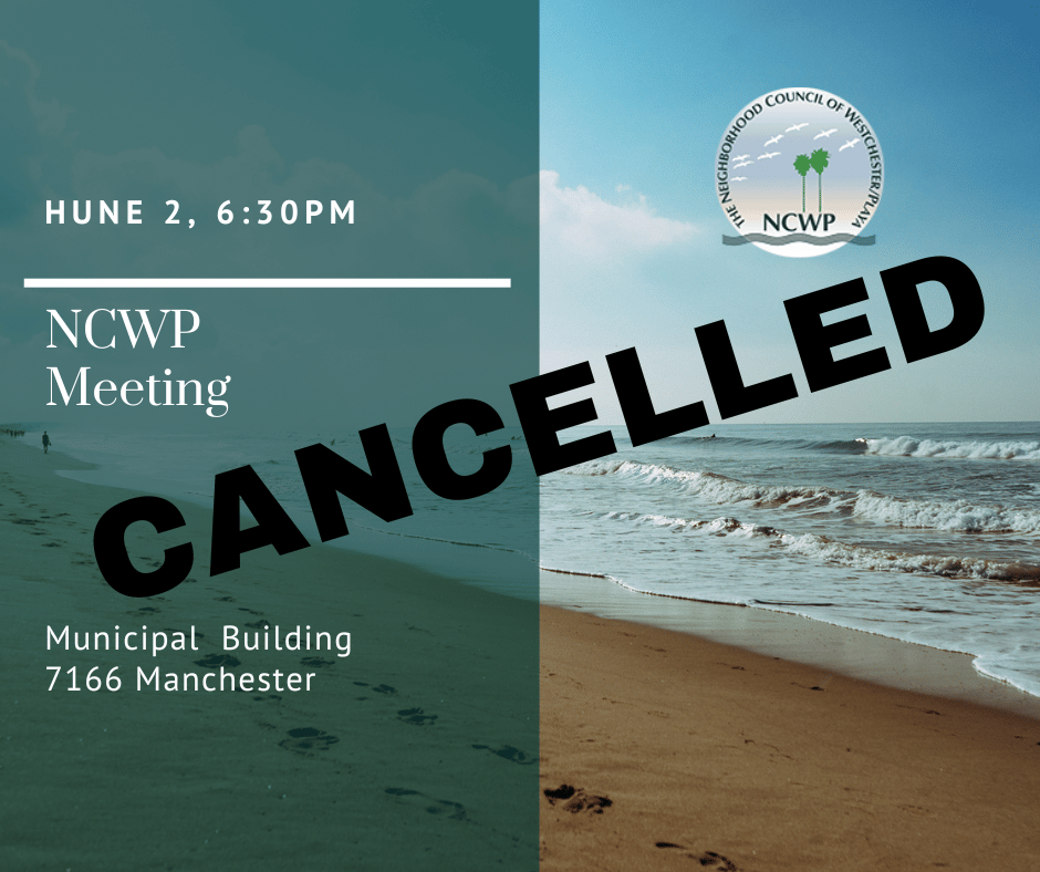 meeting cancelled
