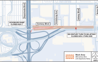 century closure map