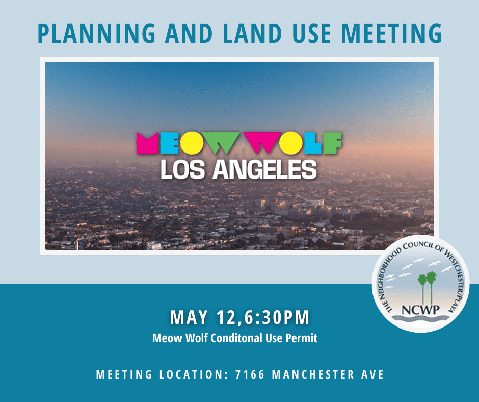 Planning and land use meeting about meow wolf