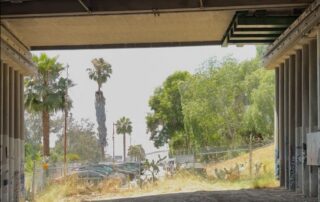 Cleaned up Centinela Creek under crossing